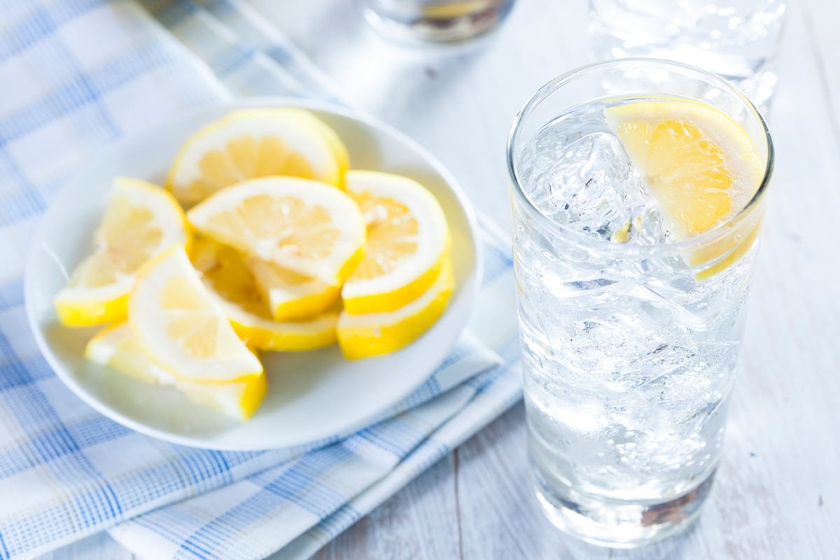 вода с лимоном рецепт